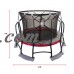 Monxter 14-Foot Titan XT7 Trampoline, with Water Anchors, Red (Box 1 of 5)   